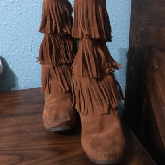 Fringe boots - Picture 2 of 4